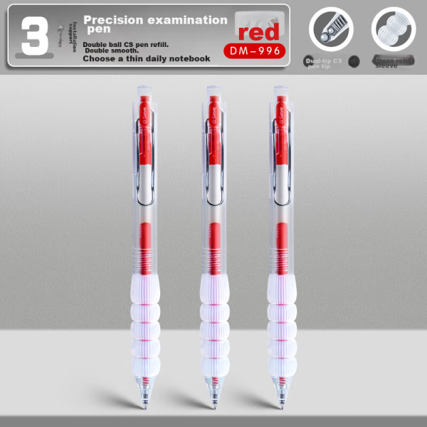 Deli orange fluorescent pen exam review mark key points eye-catching note pen logistics office student universal water-based marker handbook painting can be used 10 S600