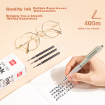 Deli 0.5mm/2B metal automatic pencil movable lead low center of gravity not easy to break the core student stationery exam drawing office marking signature single pen - Image 2
