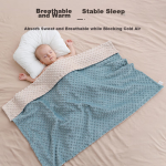 9i9 baby bean blanket baby soothing blanket kindergarten quilt stroller cover blanket double-sided bean velvet washable A121 - Image 8