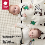 Babycare soft towel wet and dry dual-use baby disposable bear face wash towel thickened and enlarged cleansing towel 60 pieces * 3 packs - Image 3