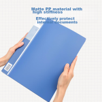 M&G Stationery 10pcs A4/55mm File Box File Box Storage Data Box Blue Plastic Box Office Supplies ADM929Z9 - Image 7