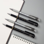 Deli (deli) giant writing straight liquid pen student brush question quick-drying neutral pen 0.5mm full needle tube signature pen large capacity neutral pen 3 black 1 red 1 blue - Image 7