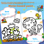 BANGSON 3-6 years old coloring book painting picture book baby quiet book infant children's toys boys and girls birthday gift - Image 5