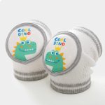 9i9 baby knee pads summer anti-fall crawling baby toddler elbow knee pads mesh 2 pairs A31 dinosaur - Image 8