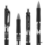 Deli (deli) smooth gel pen signature pen 0.5mm bullet head press pen fountain pen office supplies red 12 pieces / box S08