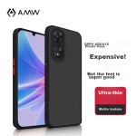 AMW is suitable for OPPO A58/A1X ultra-thin mobile phone shell anti-fall protective shell cover frosted contrast color net red anti-fingerprint high-end men and women all-inclusive PHJ110 - Image 2