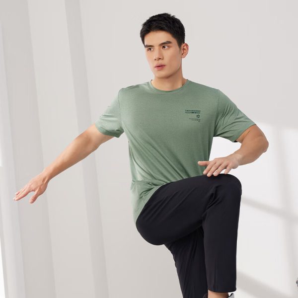 361° short-sleeved T-shirt women's spring and summer quick-drying clothes lapel polo shirt sports running training tops 662524105-1