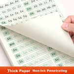 Dr. Dolly 6 books 16K letter paper 10mm*21 lines black single line manuscript paper 30 sheets thickened college student application for joining the party special manuscript paper letter paper letter paper [the lowest price in the whole network] - Image 9