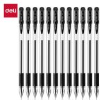 Snow White PVN-159 black 0.28mm straight liquid ballpoint pen quick-drying neutral pen full needle tube signature pen water pen handbook pen black 12 pieces/box