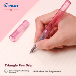 Deli (deli) simple and clean expansion quick-drying push gel pen 0.5mm ST head pointed cone head black 12 pieces/box S18-B - Image 4