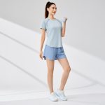 361° short-sleeved T-shirt women's spring and summer quick-drying clothes running fitness loose round neck sports casual wear 662524109-7 - Image 5