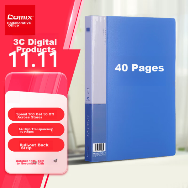 Deli [Super Hot Selling] Deli 80mm Compression-resistant Metal Two-hole Binder/Hardware Binder Strip 50 Sets/Box Office Supplies 5549