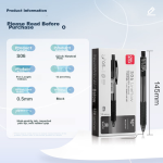 Dianshi pen lightning time and space capsule push fluorescent pen 3 colors student exam review notes highlight pen office water-based marker handbook graffiti (3 Starlight series) - Image 7