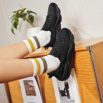 361° flared pants for women high waist hip lift slimming fitness wear dance wide leg nude yoga pants black S - Image 3