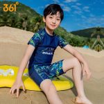 361° children's split swimsuit boy swimsuit teenager hot spring swimsuit swimming trunks two-piece swimsuit - Image 10