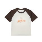 361° short-sleeved women's spring and summer round neck cute pet sports leisure loose breathable top T-shirt 662519112-3 - Image 6