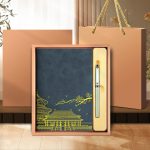 Langjie notebook gift box set National trend style notebook gift box Forbidden City cultural and creative souvenirs High-value notebook stationery for teachers Corporate gift customization - Image 10