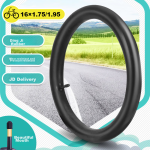 DONGYUE bicycle inner tube 16X1.75/1.95 beautiful mouth with small wheel bicycle butyl rubber folding car tire