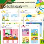 BANGSON 0-3 years old concentration training stickers stickers book boy children's toys girl birthday gift quiet book - Image 3