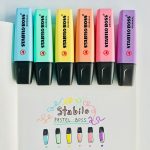 STABILO macaron highlighter large capacity color light color colorful highlighter to mark key points for students with markers 70/155 light mist purple (single) - Image 4