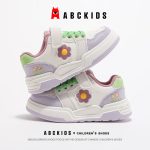 ABC KIDS children's sneakers autumn girls' casual shoes trendy white purple green size 31 [inner length 190 suitable for foot length 185] - Image 5