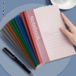 Zuo Lanzhe 10-pack A5 soft copy notebook book 64 sheets 128 pages soft copy thickened notepad simple business work book meeting record book diary stationery customization - Image 4