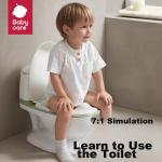 babycarebc toilet toilet squat toilet children's toilet simulation toilet toilet ring 2-6 years old baby potty Mengyin blue