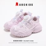 ABC KIDS children's shoes children's running shoes girls versatile sports shoes durable mesh daddy shoes casual shoes 3012 purple 32 - Image 4