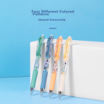 Deli full needle tube neutral pen 0.5mm large capacity disposable water pen signature pen black 12 pieces/box A426 - Image 7