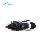 361° Boys Running Shoes for Middle and Large Children Children's Sports Shoes Breathable and Comfortable Spring and Autumn Running Shoes Black 38 - Image 7