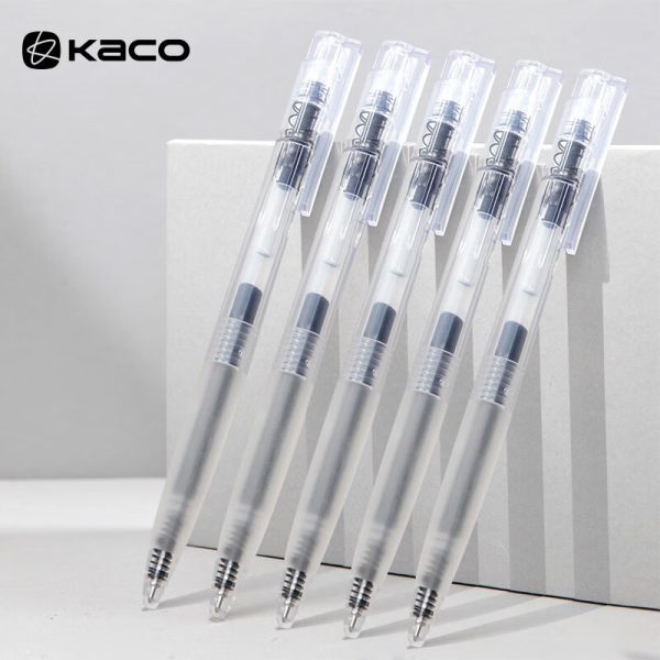 BAOKE PC1848A Large Capacity Gel Pen 1.0mm Daily Writing Office Signature Pen Water Pen Red 12pcs/Box