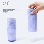 361° Cooling Sports Towel Fitness Cool Quick Dry Towel Quick Cooling Yoga Sweat Wiping Cool Towel Dark Blue - Image 7