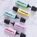 STABILO macaron highlighter large capacity color light color colorful highlighter to mark key points for students with markers 70/155 light mist purple (single) - Image 6