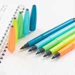 Deli Lianzhong Sanyuan 0.5mm push gel pen refill v1 Lianzhong Sanyuan refill ST head red 20 pieces/box V77 - Image 10