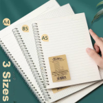 Deli 10 books 16K/20 sheets of blank letter paper letter paper notebook letterhead paper draft paper homework book 3433-6 - Image 3