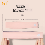 361° Yoga Headband Women's Running Sports Sweat Absorbent Antiperspirant Belt Anti-Sweat Fitness Headband Headband Hair Sweat Guide Belt - Image 11