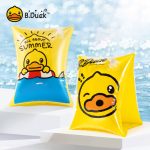 B.Duck Little Yellow Duck Children's Swimsuit Boys and Girls Baby One-Piece Sunscreen Chlorine-Resistant 1-3 Years Old Infant Swimsuit [Class A] - Image 3
