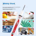 Jin Wannian marker pen large double-headed oily signature pen marker pen logistics black large-head pen (10 pieces) K-0918-001 - Image 3