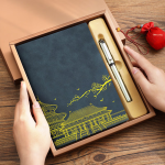 Langjie notebook gift box set National trend style notebook gift box Forbidden City cultural and creative souvenirs High-value notebook stationery for teachers Corporate gift customization - Image 8