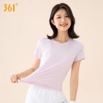 361° sports fitness yoga tops for women spring and summer running short-sleeved T-shirts high-value quick-drying yoga clothes - Image 5