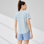 361° short-sleeved T-shirt women's spring and summer quick-drying clothes running fitness loose round neck sports casual wear 662524109-7 - Image 4