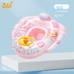 361° Children's swimming ring baby life buoy inflatable thickened anti-rollover girls swimming equipment toddler swimming ring - Image 2