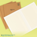 Deli notebook 8 A5/60 sheets kraft paper coil spiral loose-leaf notebook soft copy student postgraduate entrance examination horizontal line LA560-06 - Image 8