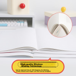 [Lowest price on the whole network] Faramont business notebook A5 thick buckle notepad sheepskin notebook stationery diary work log office meeting record book can be customized A5-gray - Image 3