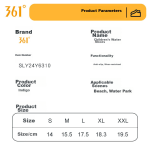 361° children's men's beach shoes swimming shoes outdoor diving park wading river shoes non-slip and anti-cut barefoot shoes - Image 8