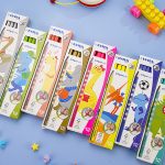 Deli thick head large capacity erasable whiteboard pen office teaching meeting student stationery easy to write and erase three times the writing ink volume 8 pieces/box SK520 red