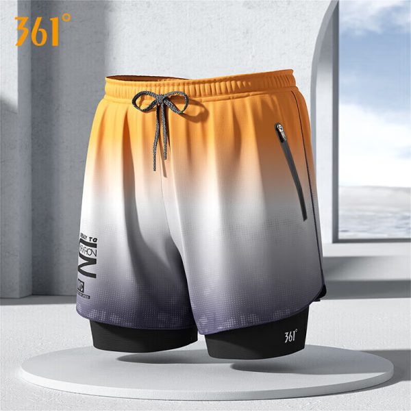 361° short-sleeved T-shirt men's spring and summer quick-drying clothes lapel polo shirt running fitness sportswear 652524102D-7
