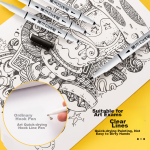 Deli [Super Hot Selling] Office Binding Push Clip Set (Push Clip 60 Pieces Supplementary Clips) Can Clip 40 Sheets of Paper Transparent White 33183 - Image 6