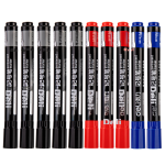 Deli (deli) push erasable gel pen 0.5mm bullet puppy diary student gel pen heat erasable pen black 3 pieces/box SA295 - Image 8