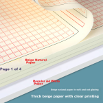 [Lowest price on the Internet] Weiyi 4-pack a7 coil small notebook pocket notepad portable mini notebook kindergarten back-to-school gift 4 books 640 pages spring peach painting - Image 9